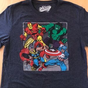 4 for $35 🍄 Heathered Unisex Marvel Avengers Collectibles Tee